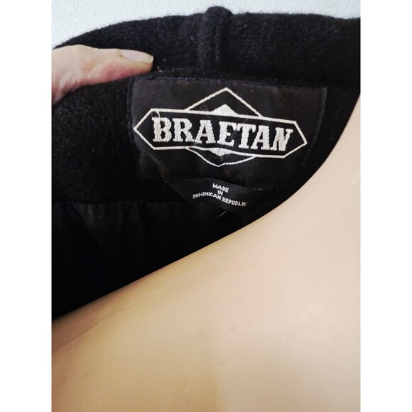 Braetan Women's Black Hooded Coat, Size Small - Picture 8 of 8